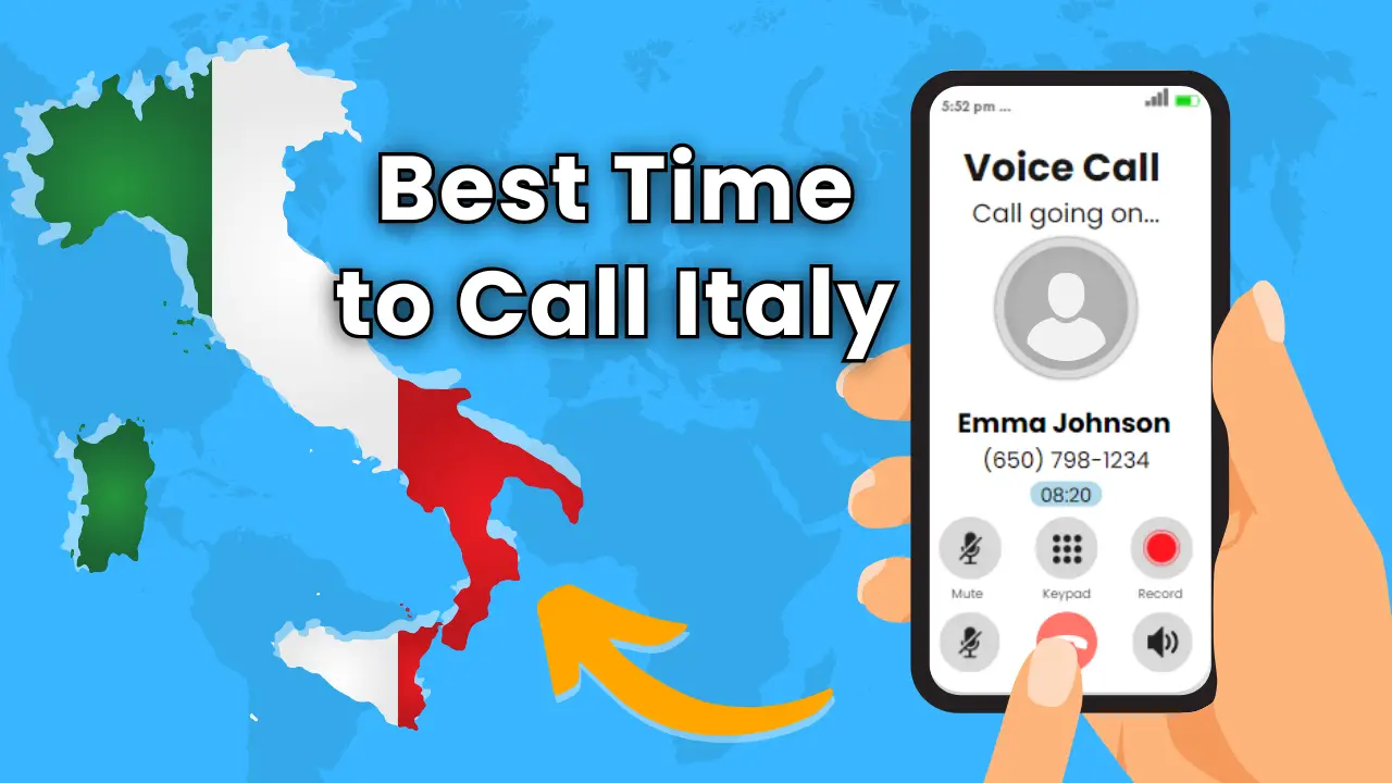 Best Time to Call Italy