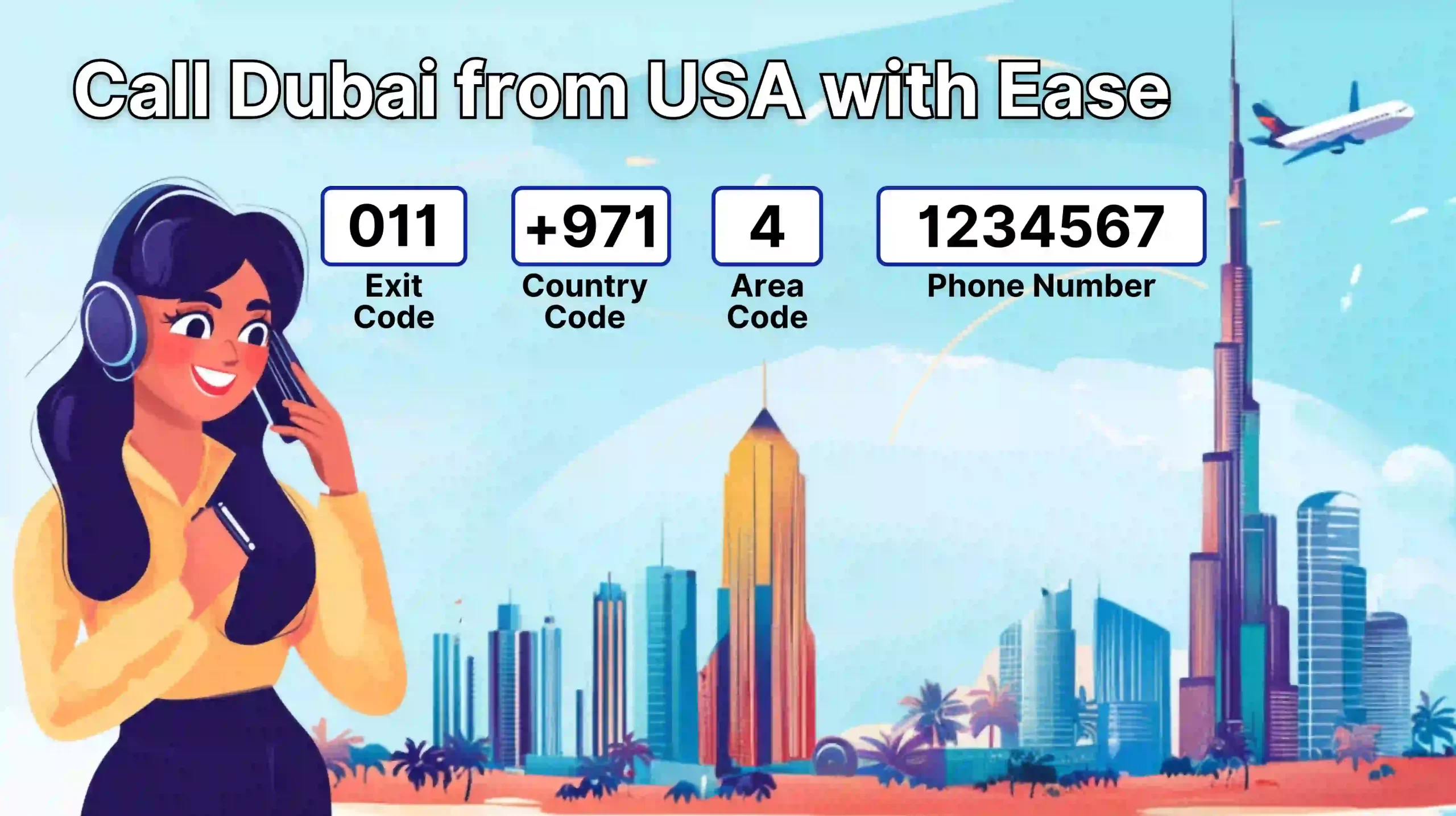 Call Dubai from USA with Ease