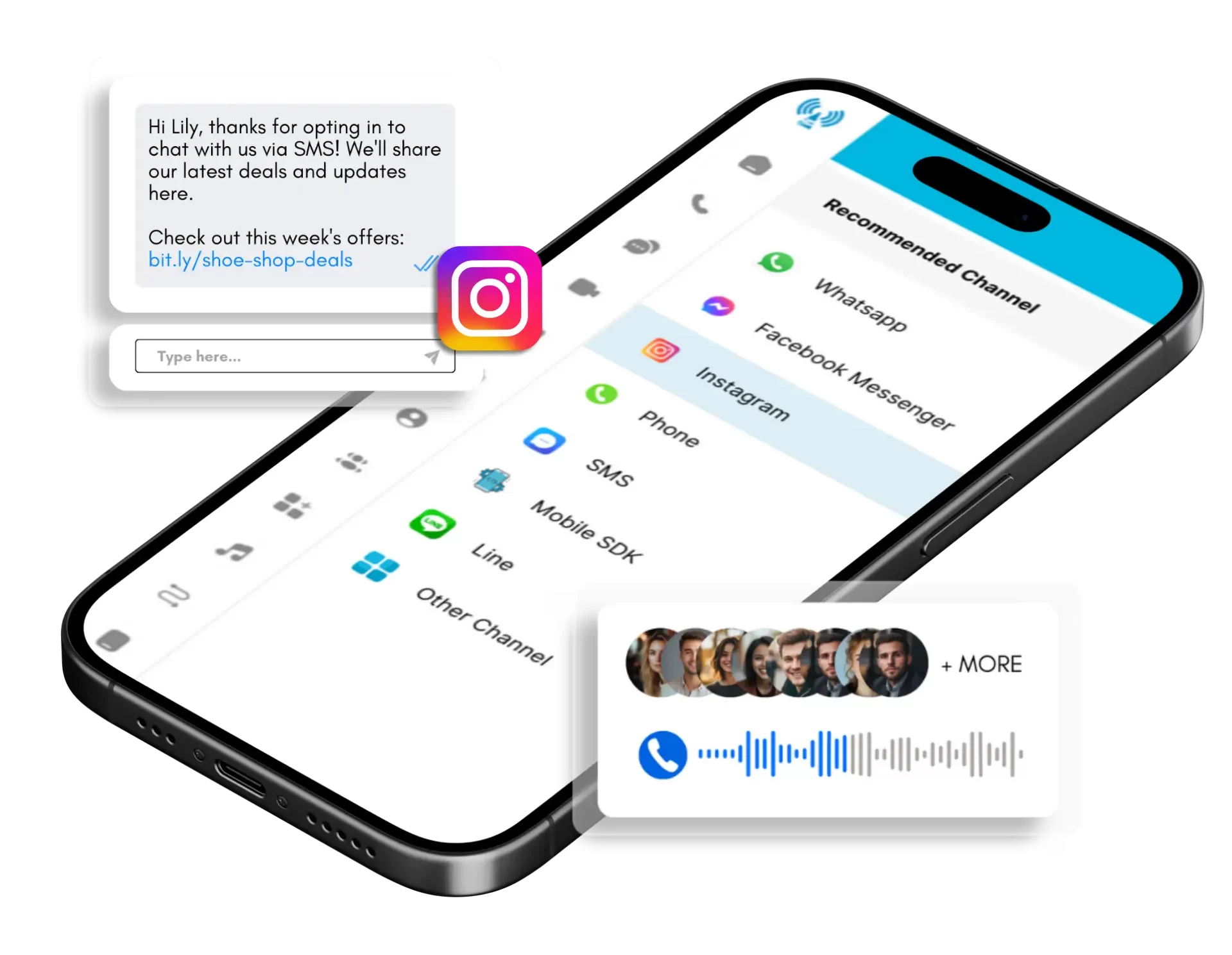Combinez Instagram avec Wholesale Voice pour doubler l'impact