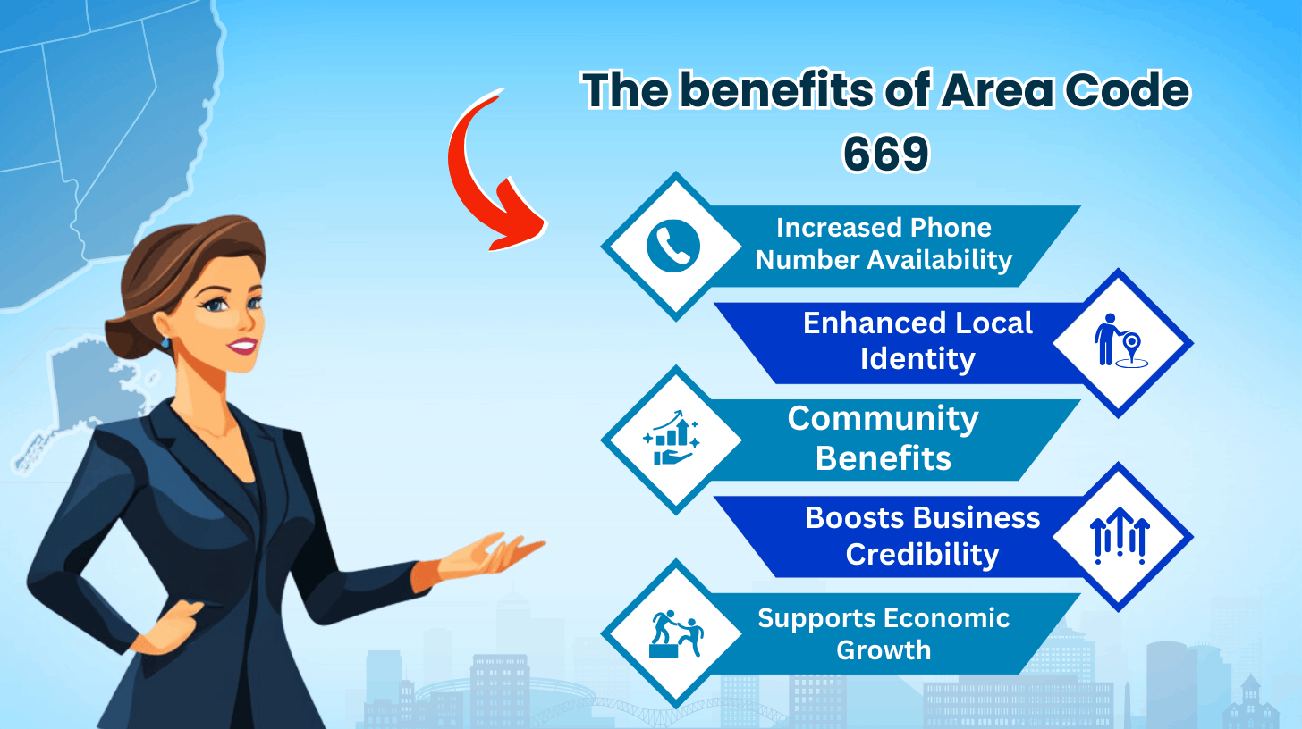 What are the benefits of Area Code 669