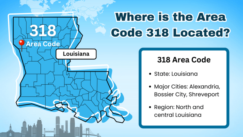 318 Area Code Guide: Louisiana Phone Numbers, Dialing Tips & Location Map