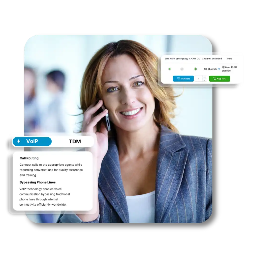 Delivery Methods for Voice Termination