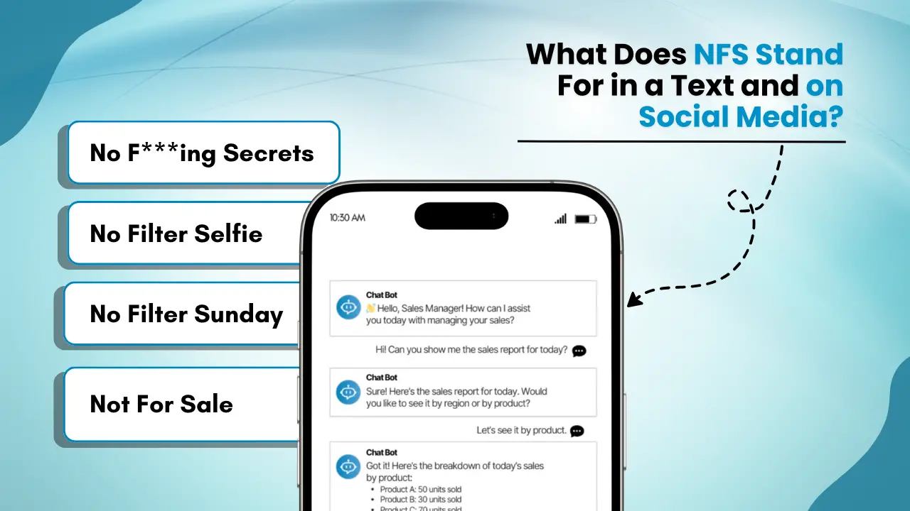 What Does NFS Stand For in a Text and on Social Media