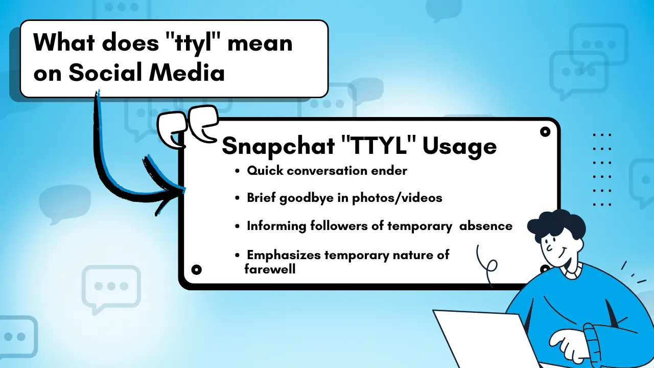 What does _ttyl_ mean on Social Media