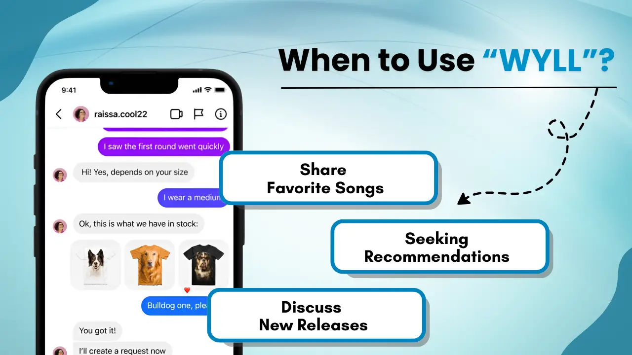 How to Use _WYLL_ in Text Conversations