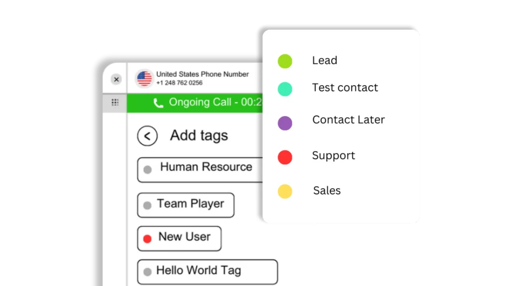 Call & Contact Tagging