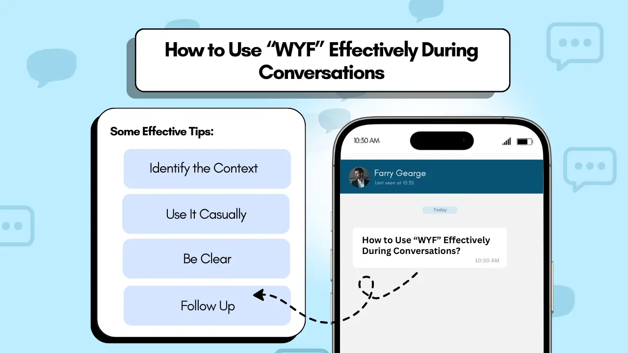 How to Use “WYF” Effectively During Conversations