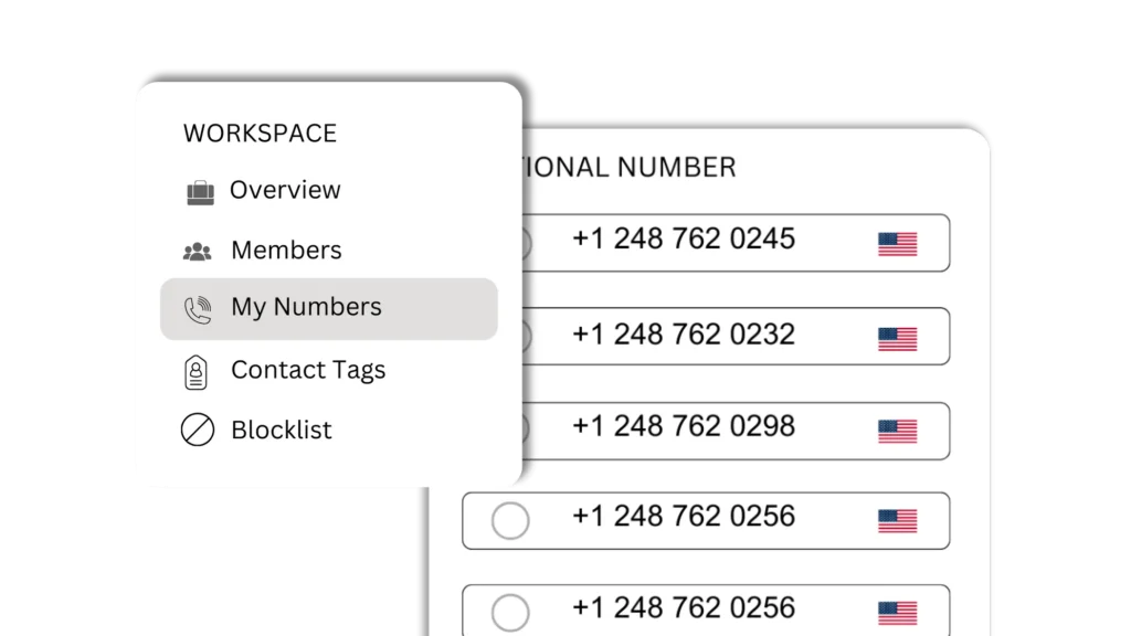 Multiple Phone Numbers (1)
