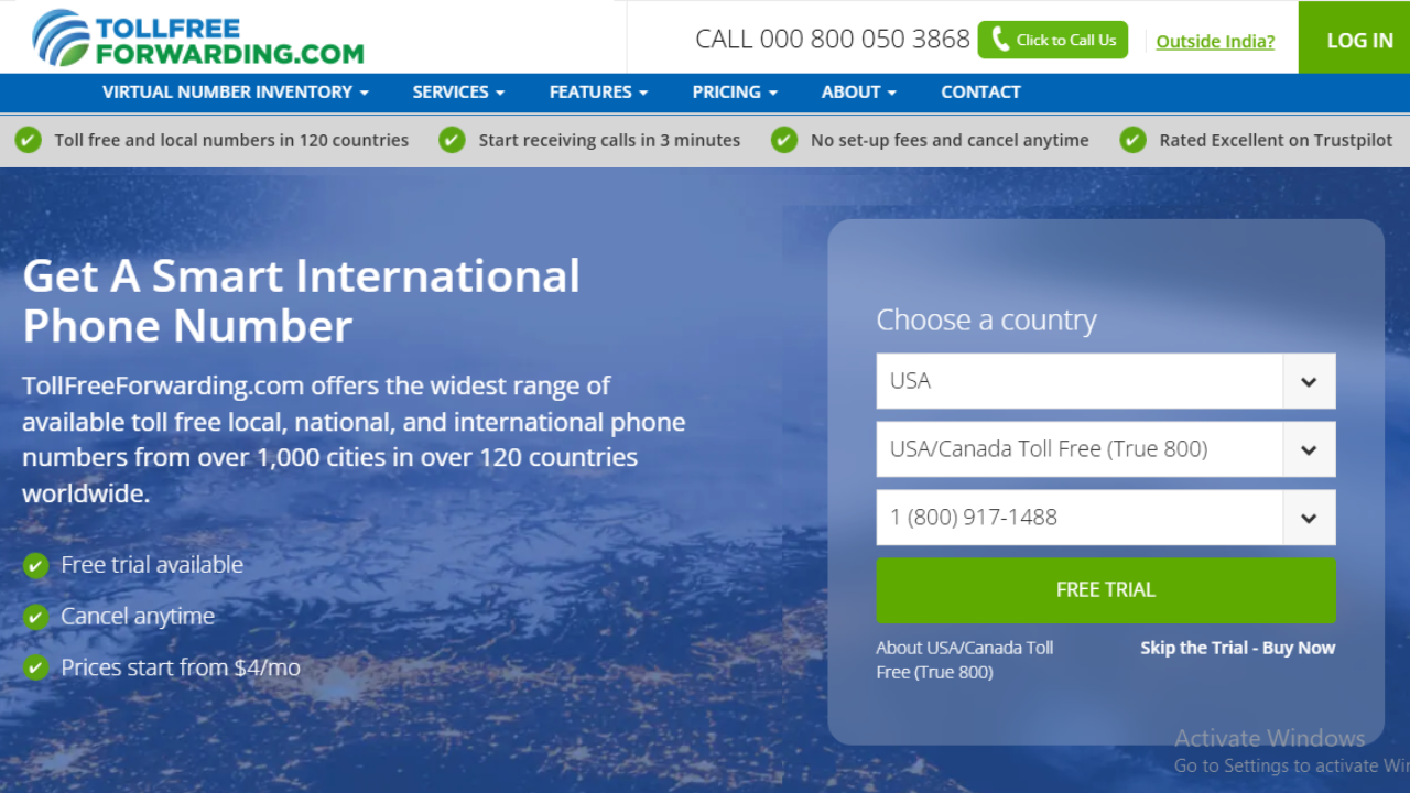 TollFreeForwarding