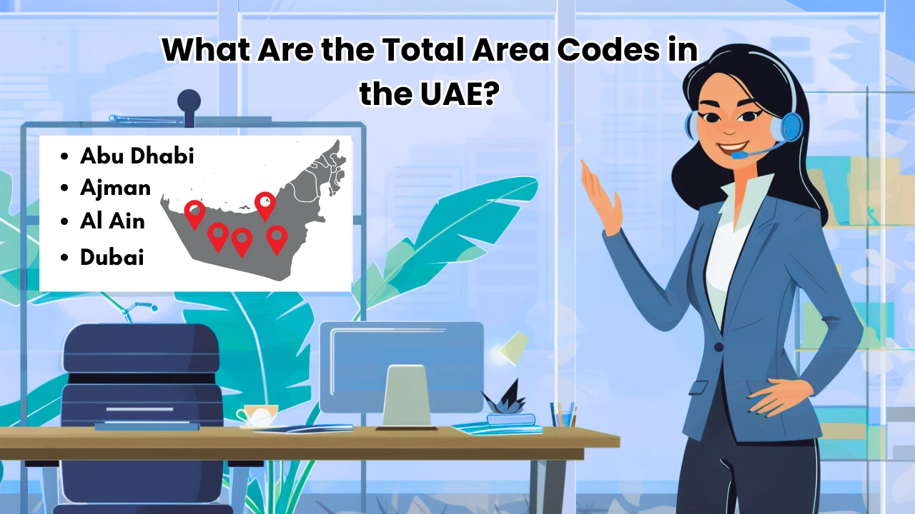 What Are the Total Area Codes in the UAE