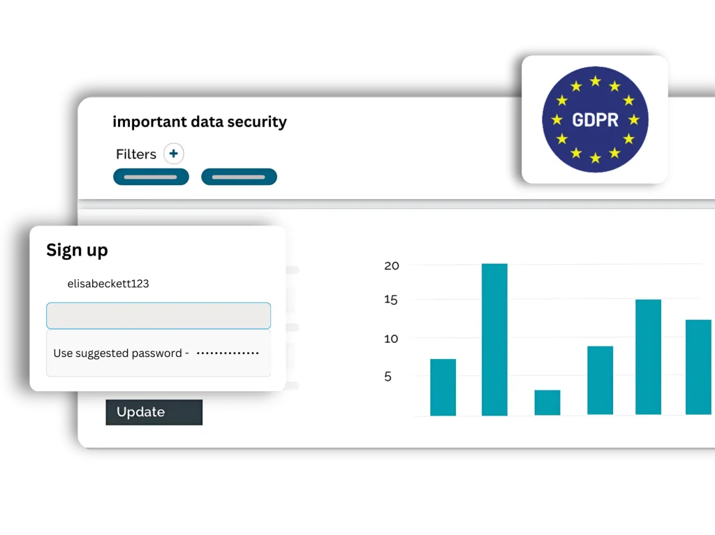 Vos données restent en sécurité avec nous à chaque étape du processus