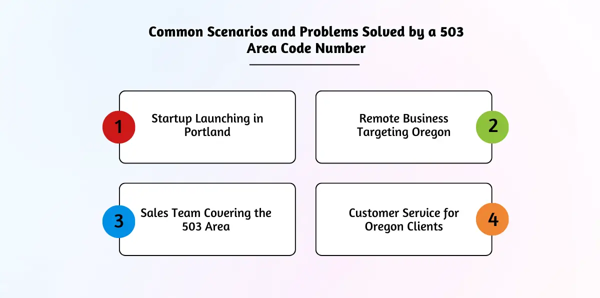 Common Scenarios and Problems Solved by a 503 Area Code Number