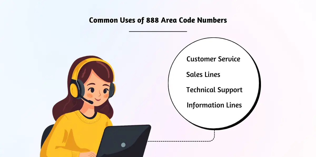 Common Uses of 888 Area Code Numbers