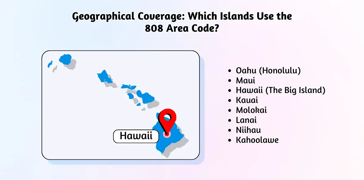 Geographical Coverage_ Which Islands Use the 808 Area Code