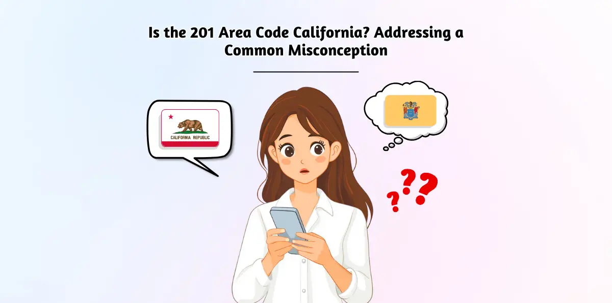 Is the 201 Area Code California_ Addressing a Common Misconception
