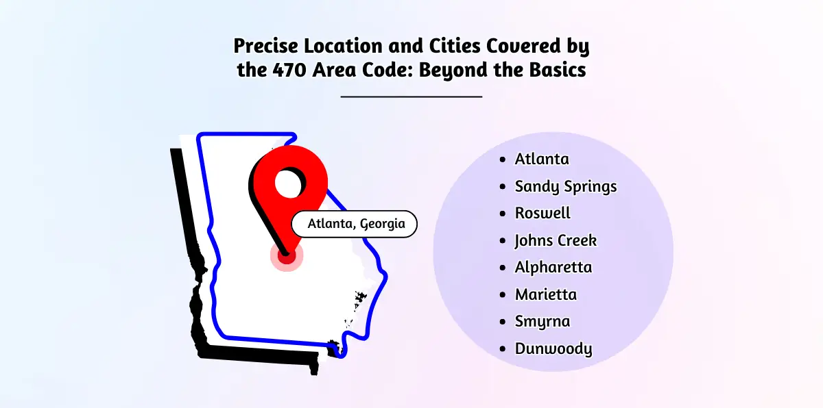 Precise Location and Cities Covered by the 470 Area Code_ Beyond the Basics
