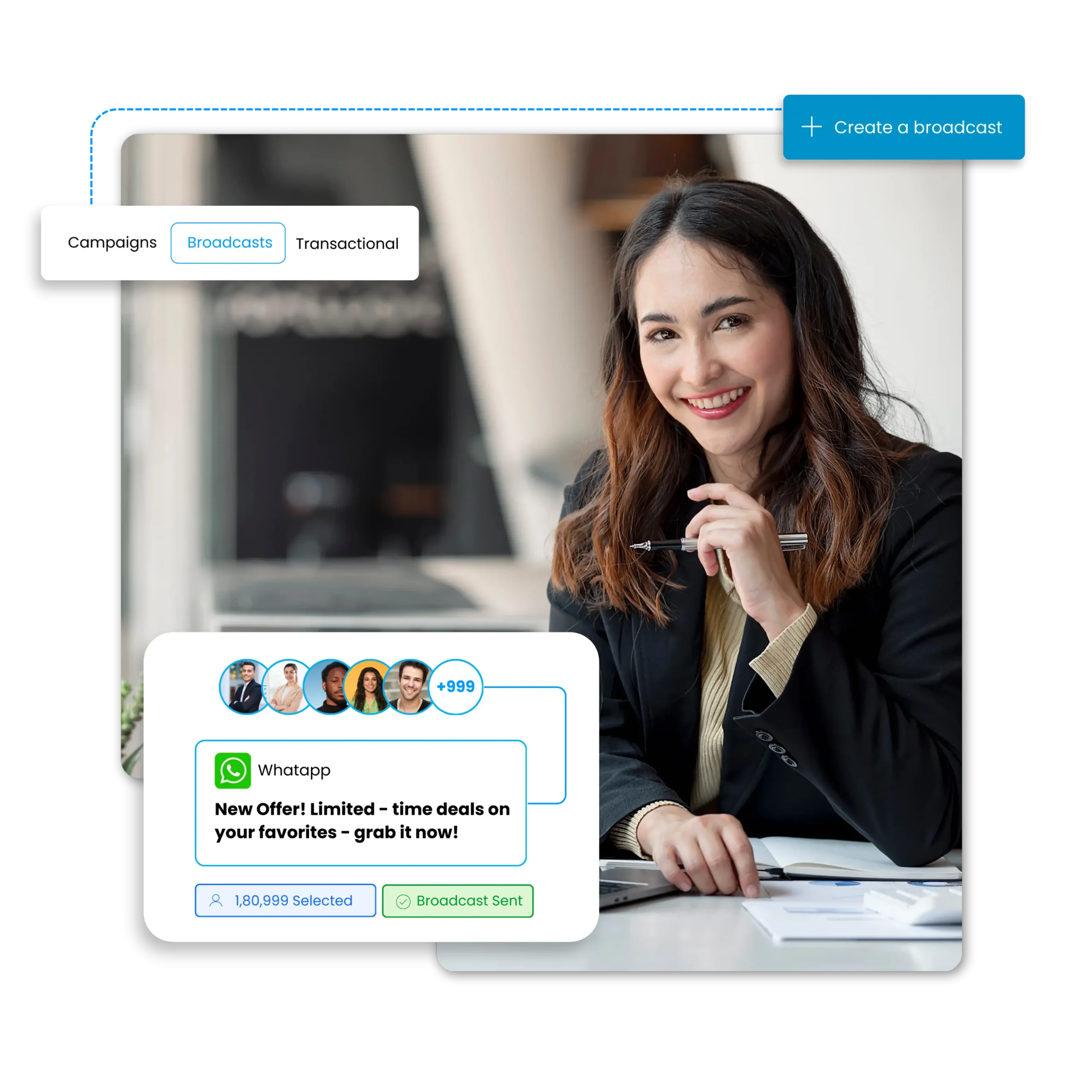 Take Your Broadcast Campaigns Further with Seamless Communication