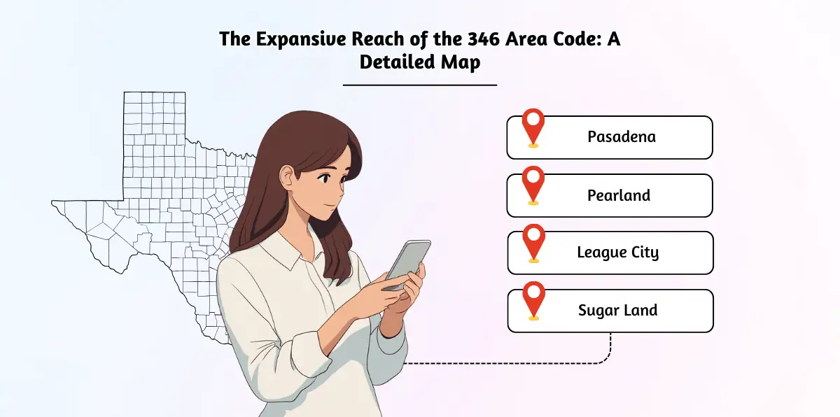 The Expansive Reach of the 346 Area Code_ A Detailed Map