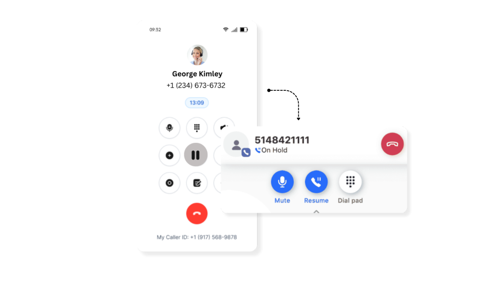 Call on Hold