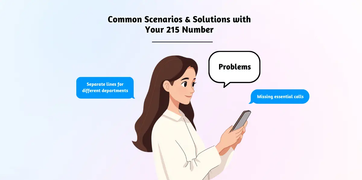Common Scenarios & Solutions with Your 215 Number