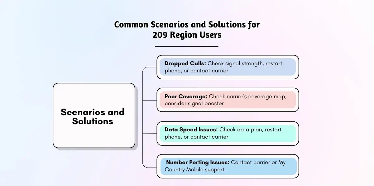 Common Scenarios and Solutions for 209 Region Users