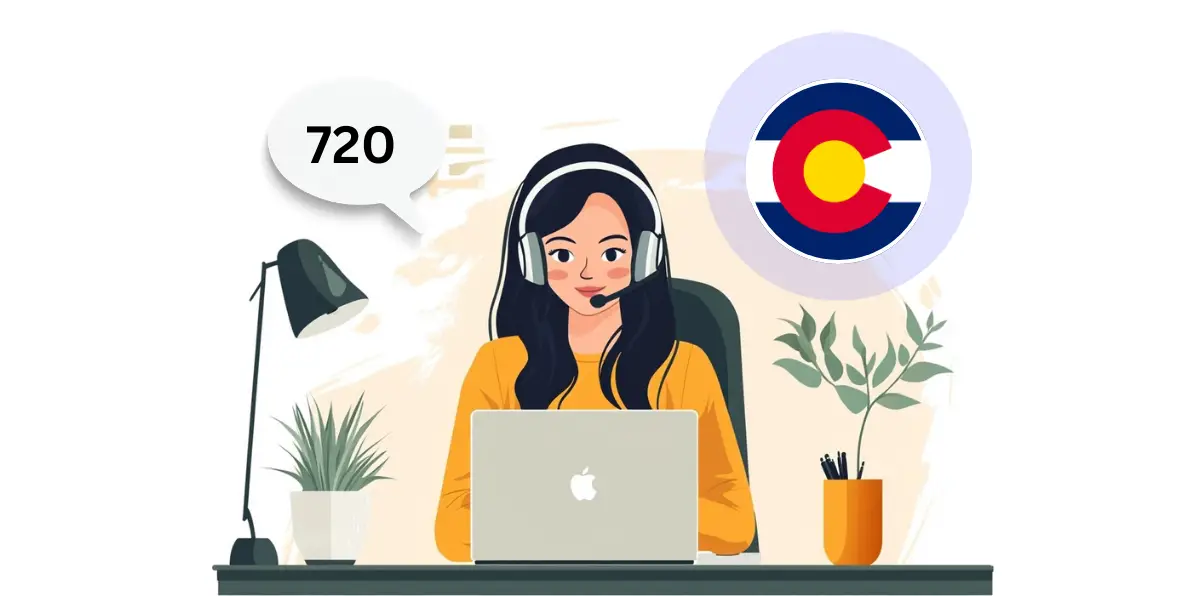 Get a 720 Area Code Number for Your Denver Business