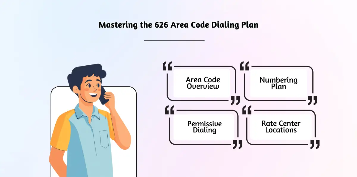 Mastering the 626 Area Code Dialing Plan