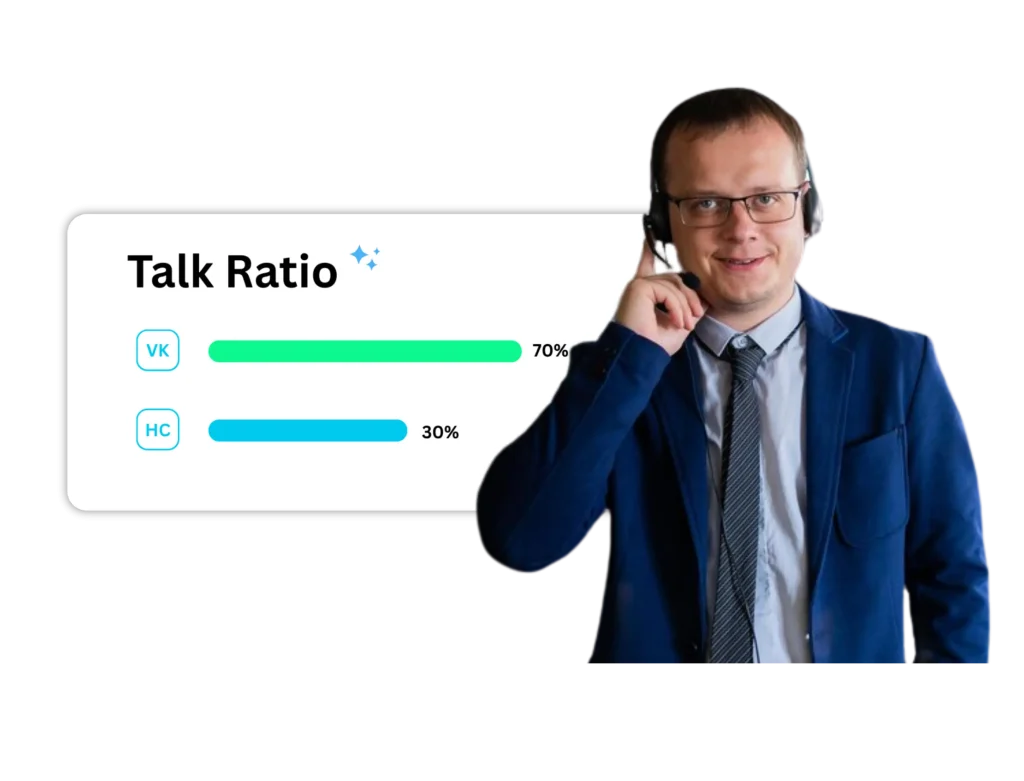 Talk-to-Listen Ratio Analysis