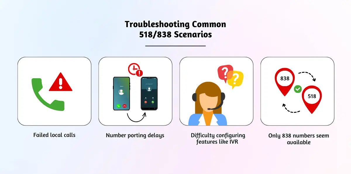 Troubleshooting Common 518_838 Scenarios