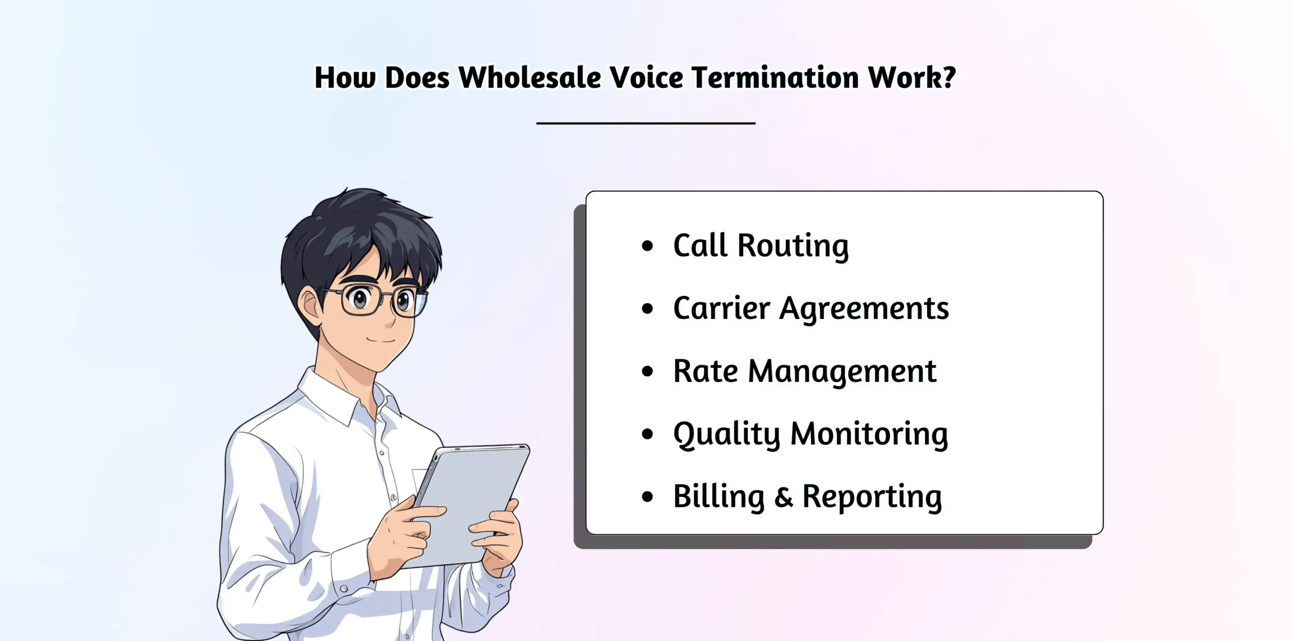 How Does Wholesale Voice Termination Work