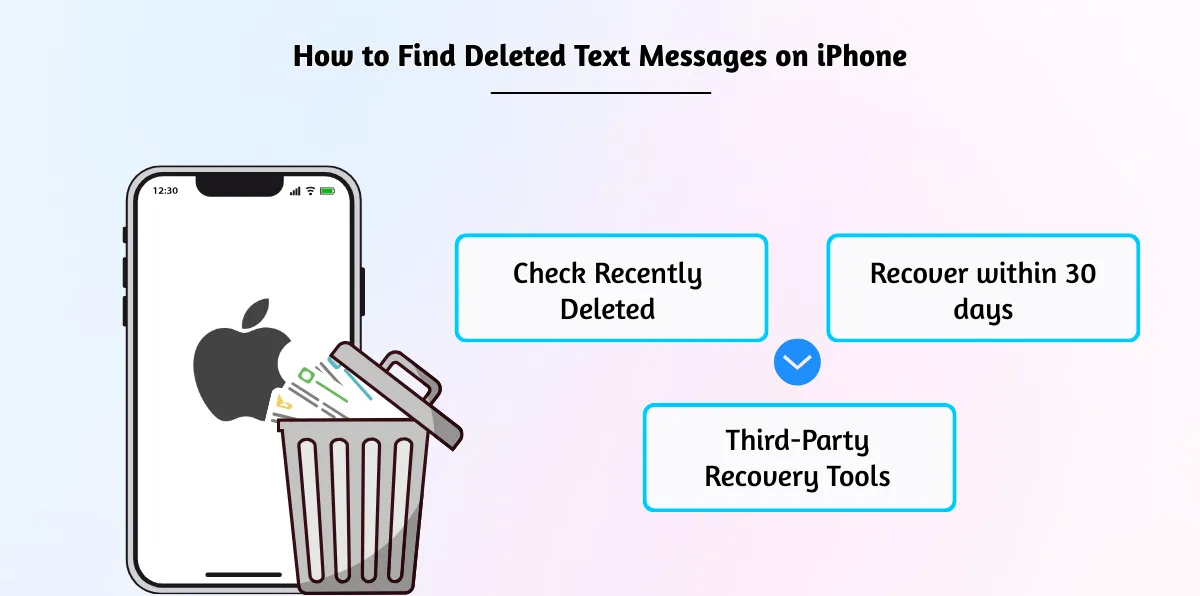 How to Find Deleted Text Messages on iPhone