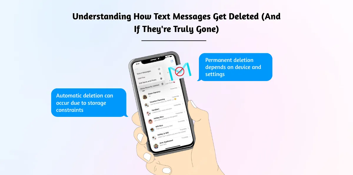 Understanding How Text Messages Get Deleted (And If They're Truly Gone)