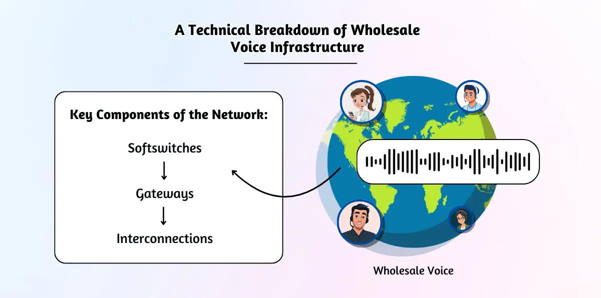 Wholesale voice technical infrastructure explained.