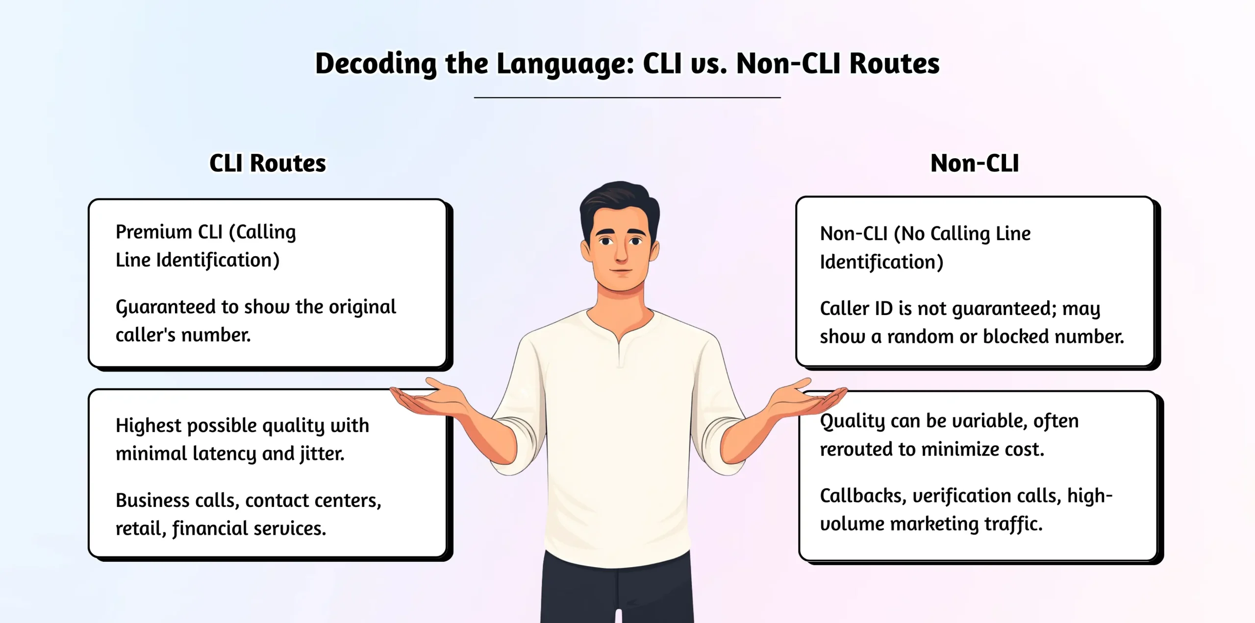 Decoding the Language_ CLI vs. Non-CLI Routes