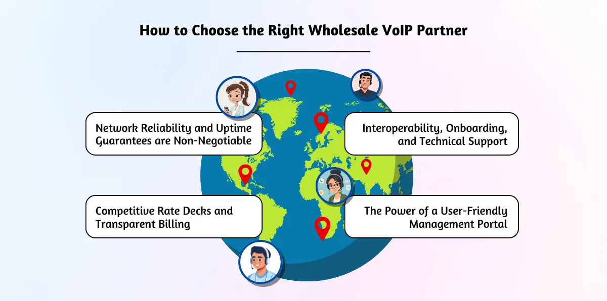 Selecting the best VoIP partner.
