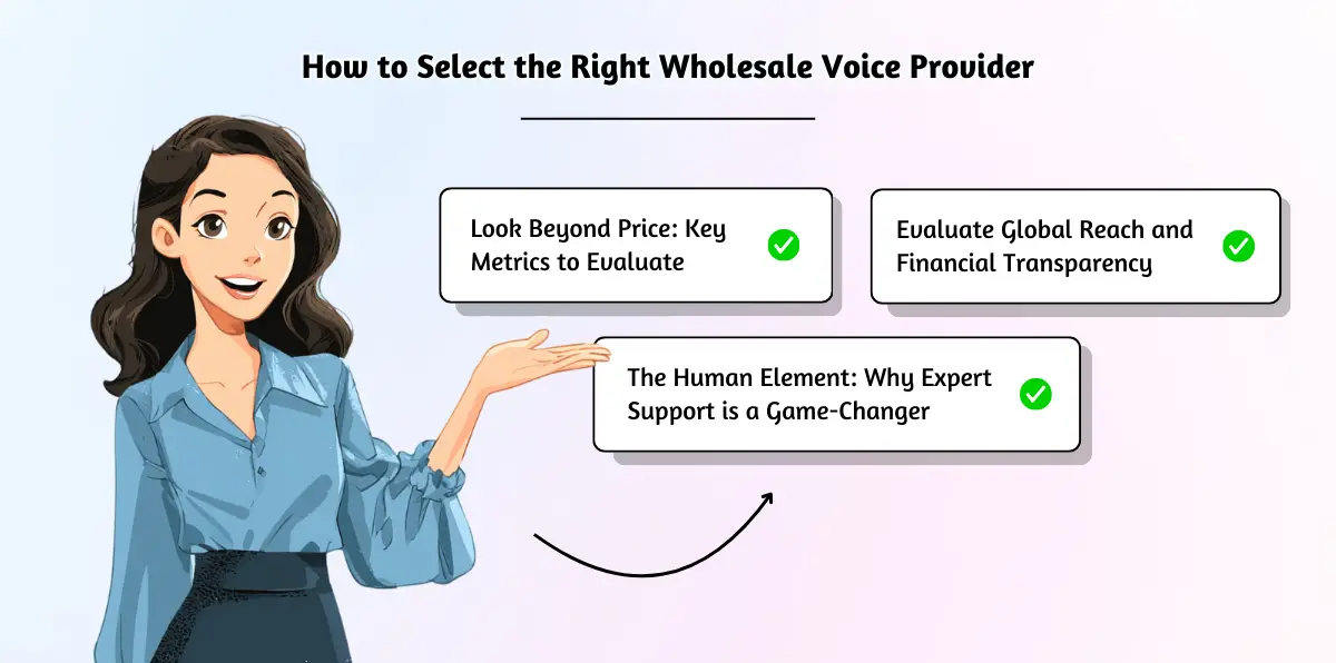 Selecting the right voice partner.