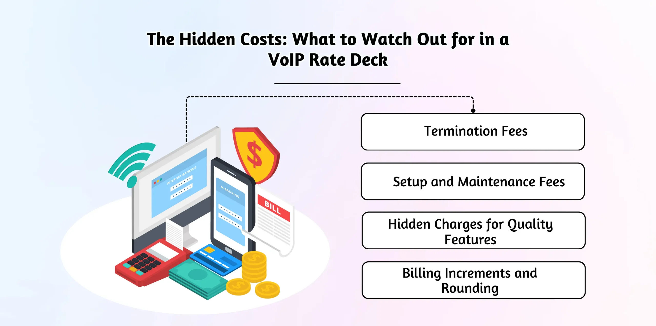 Hidden VoIP costs.