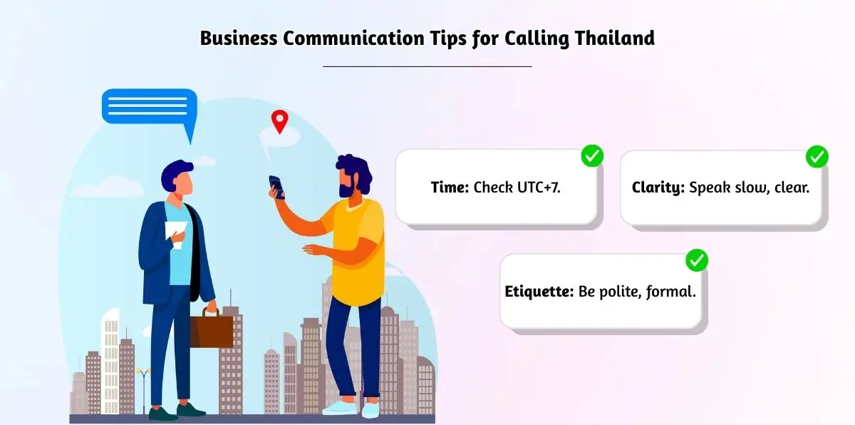 Thai business call etiquette guide