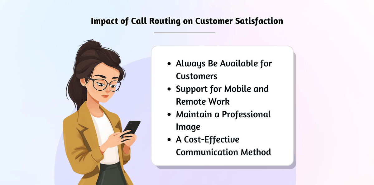 Routing's effect on customer experience.