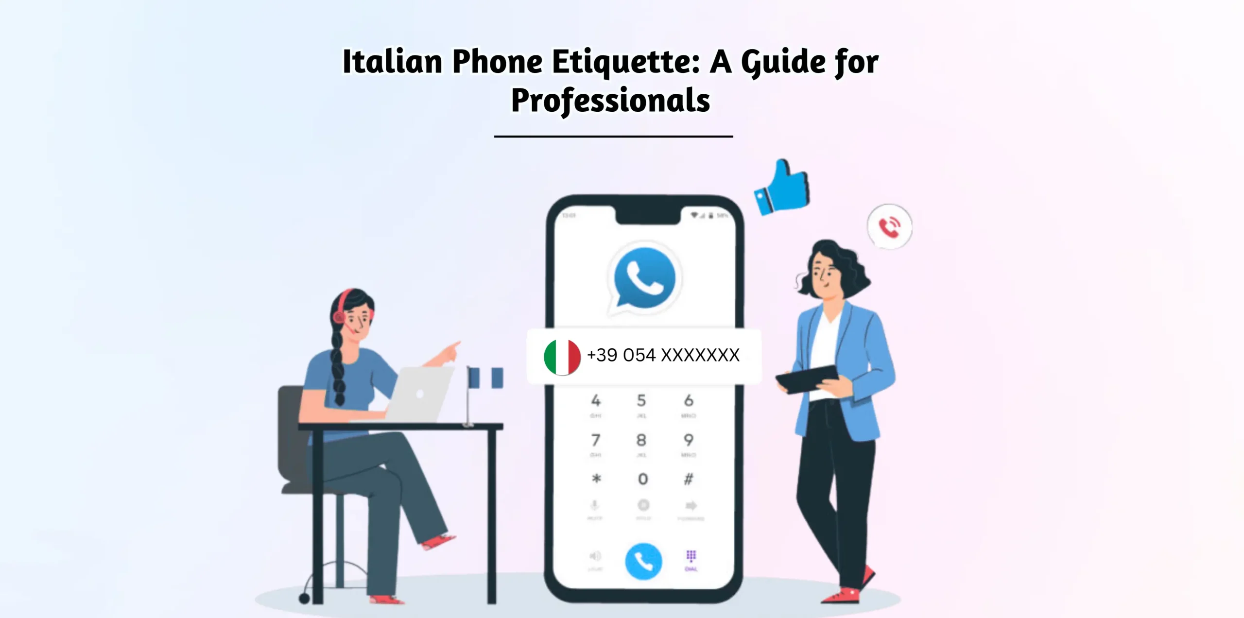  Business phone manners in Italy.