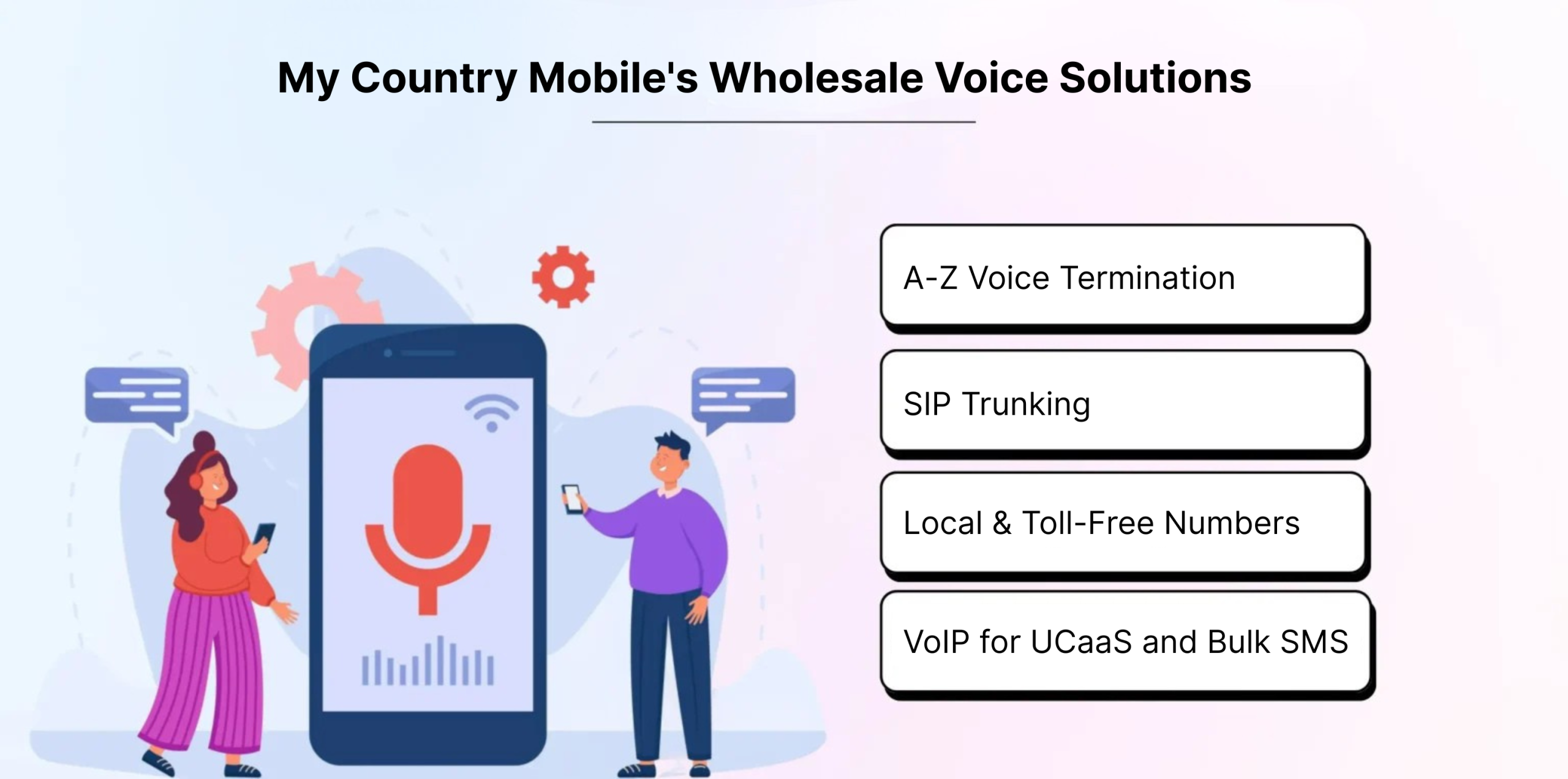 Wholesale Voice Solution Chart 