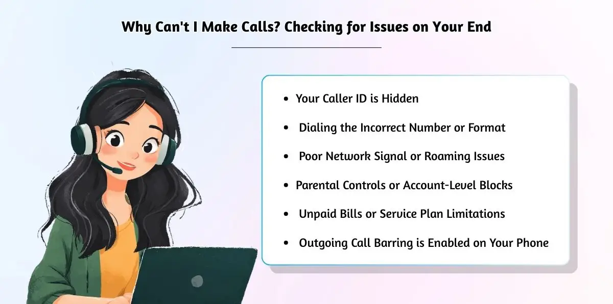 Person checking their phone settings