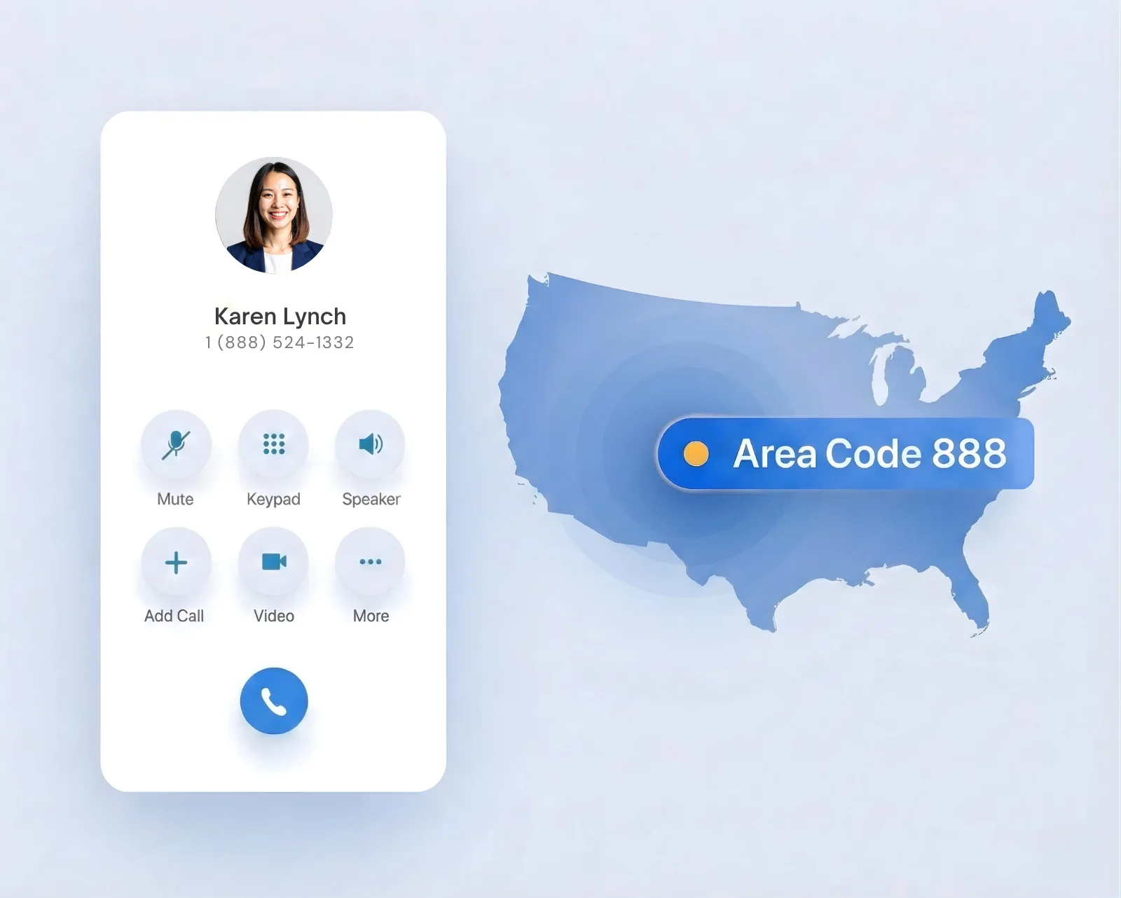 888 indicatif régional