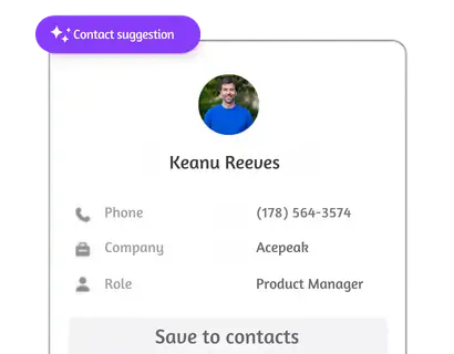 contacts recommandés