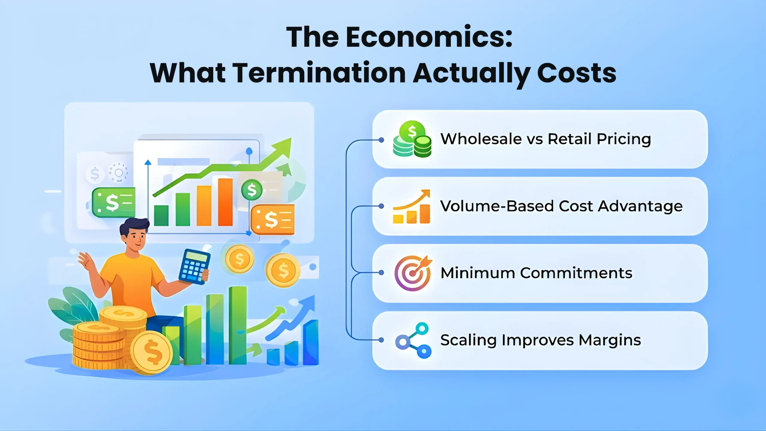 the economics what termination actually costs