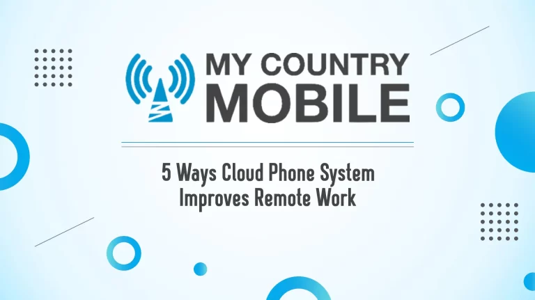 5 Ways Cloud Phone System Improves Remote Work