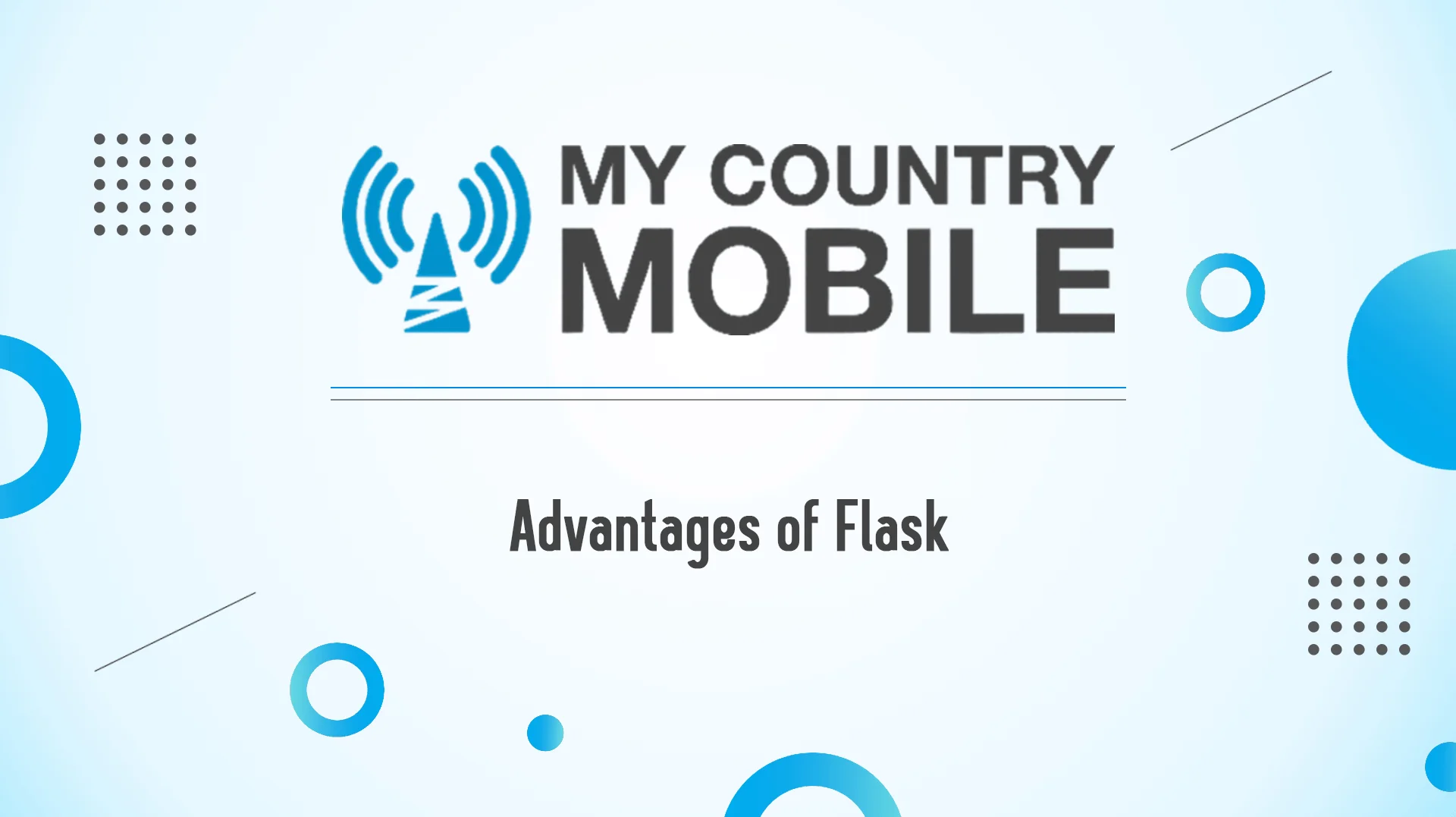 Read more about the article Advantages of Flask