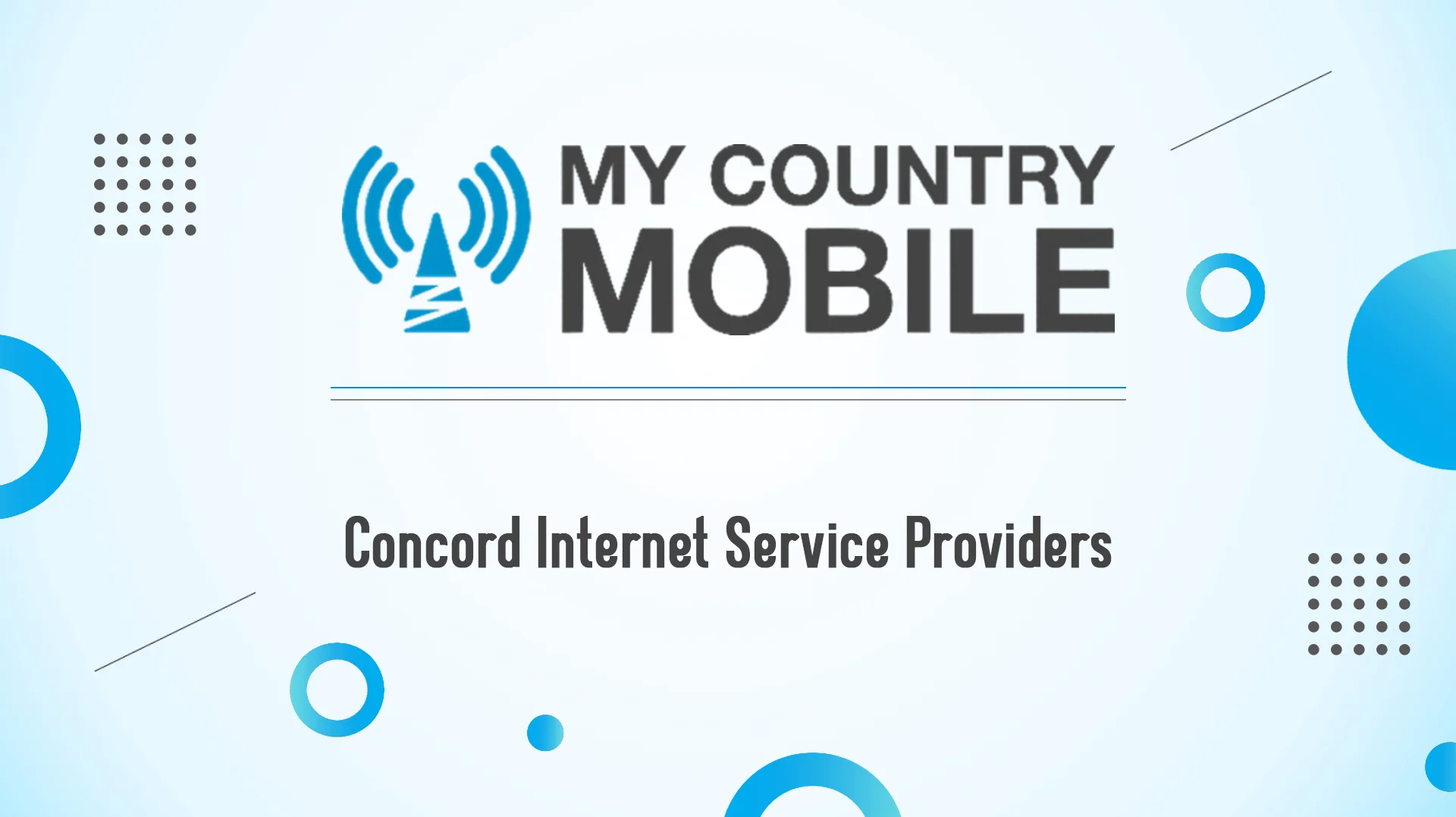 Read more about the article Concord Internet Service Providers