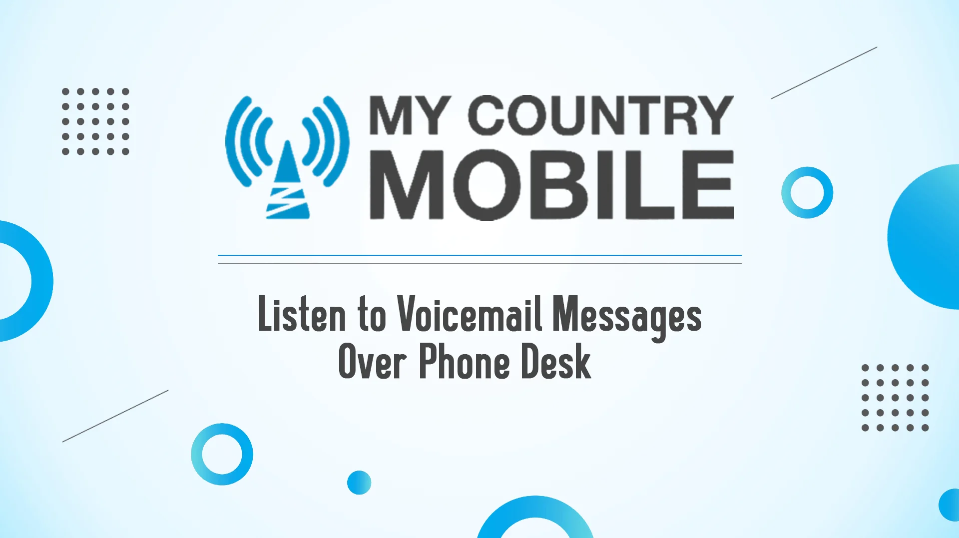 Read more about the article Listen to Voicemail Messages Over Phone Desk