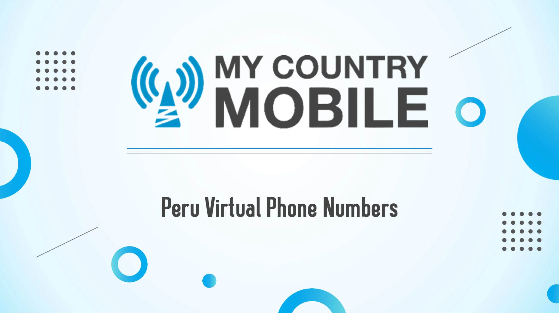 Peru Virtual Phone Numbers